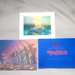 Disney Exclusive Commemorative Lithograph, The Jungle Book , 11" X 14"